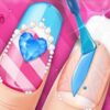 princess nail salon manicure game