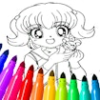anime coloring pages for kids