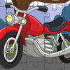 cartoon motorbike jigsaw